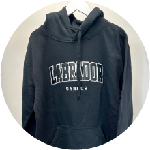 Labrador Campus Black Hoodie